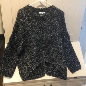 Sweewe Paris Black and Grey Sweater